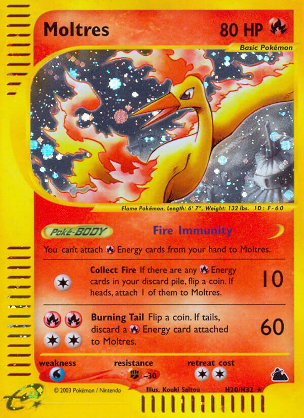 Moltres (H20/H32) [Skyridge] | Event Horizon Hobbies CA