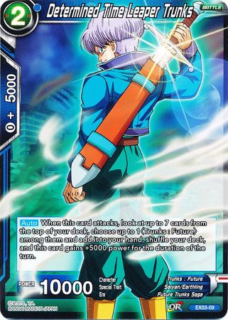 Determined Time Leaper Trunks (EX03-09) [Ultimate Box] | Event Horizon Hobbies CA