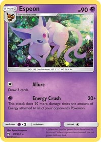 Espeon (89/214) (Cosmos Holo) (Blister Exclusive) [Sun & Moon: Lost Thunder] | Event Horizon Hobbies CA