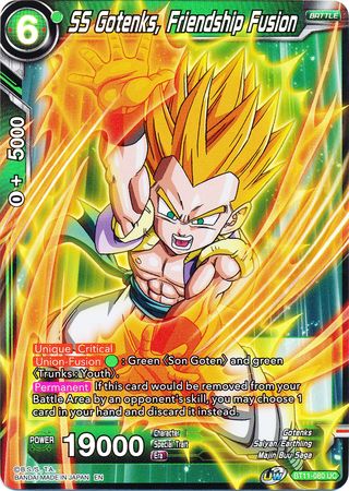 SS Gotenks, Friendship Fusion (BT11-080) [Vermilion Bloodline 2nd Edition] | Event Horizon Hobbies CA