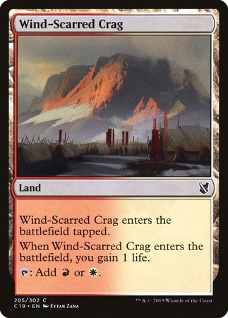 Wind-Scarred Crag [Commander 2019] | Event Horizon Hobbies CA