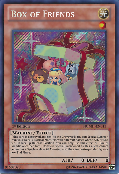 Box of Friends [NUMH-EN013] Secret Rare | Event Horizon Hobbies CA