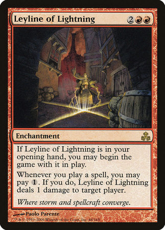 Leyline of Lightning [Guildpact] | Event Horizon Hobbies CA