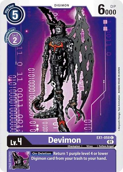 Devimon [EX1-058] [Classic Collection] | Event Horizon Hobbies CA