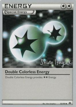 Double Colorless Energy (92/99) (Terraki-Mewtwo - Shuto Itagaki) [World Championships 2012] | Event Horizon Hobbies CA