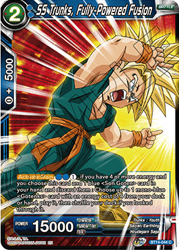 SS Trunks, Fully-Powered Fusion (BT14-044) [Cross Spirits] | Event Horizon Hobbies CA