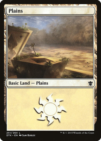 Plains (251) [Dragons of Tarkir] | Event Horizon Hobbies CA