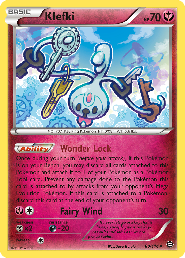 Klefki (80/114) [XY: Steam Siege] | Event Horizon Hobbies CA