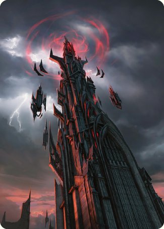 Barad-dur Art Card [The Lord of the Rings: Tales of Middle-earth Art Series] | Event Horizon Hobbies CA