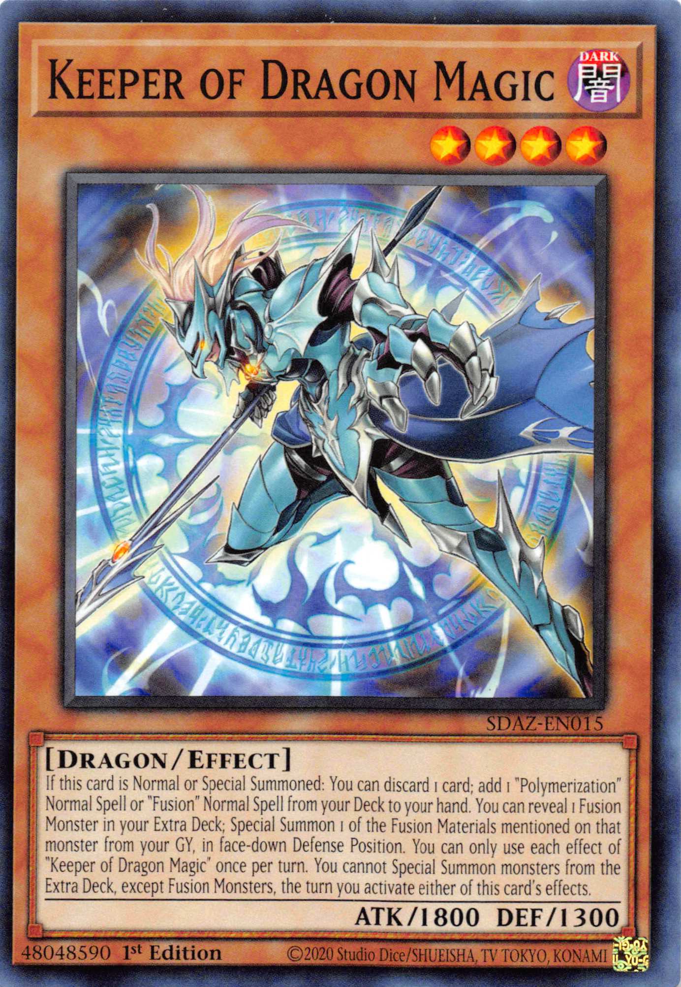 Keeper of Dragon Magic [SDAZ-EN015] Common | Event Horizon Hobbies CA