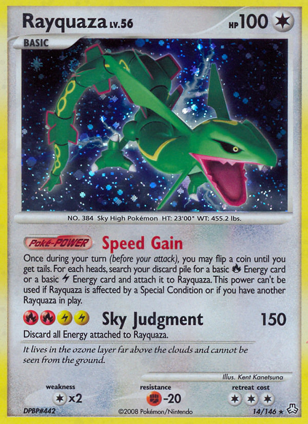 Rayquaza (14/146) [Diamond & Pearl: Legends Awakened] | Event Horizon Hobbies CA