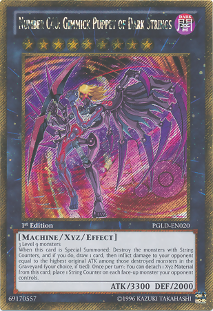 Number C40: Gimmick Puppet of Dark Strings [PGLD-EN020] Gold Secret Rare | Event Horizon Hobbies CA