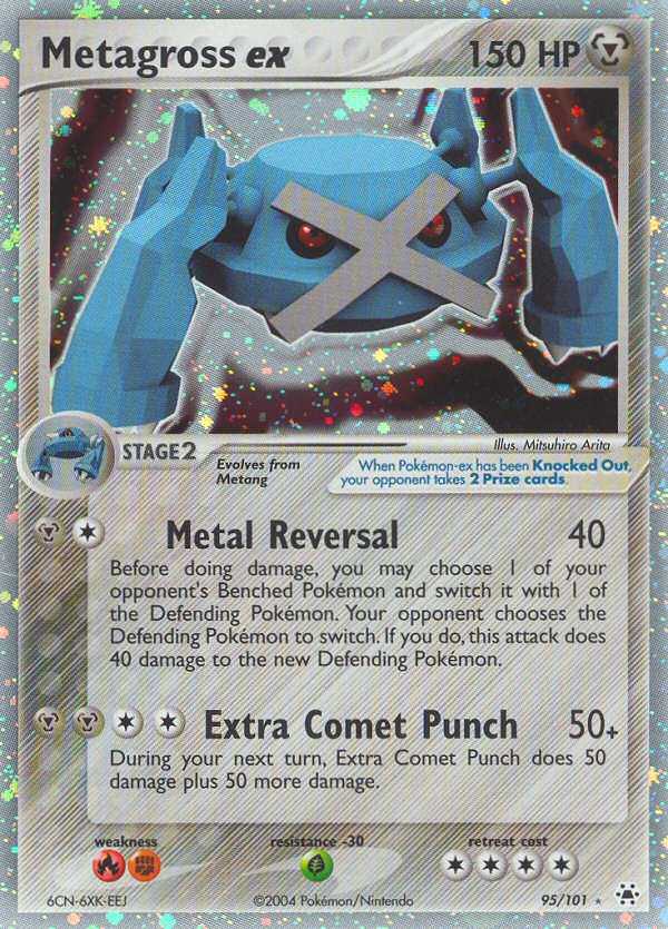 Metagross ex (95/101) [EX: Hidden Legends] | Event Horizon Hobbies CA