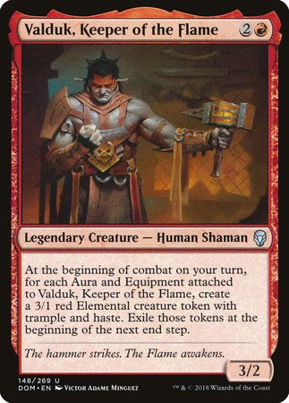 Valduk, Keeper of the Flame [Dominaria] | Event Horizon Hobbies CA