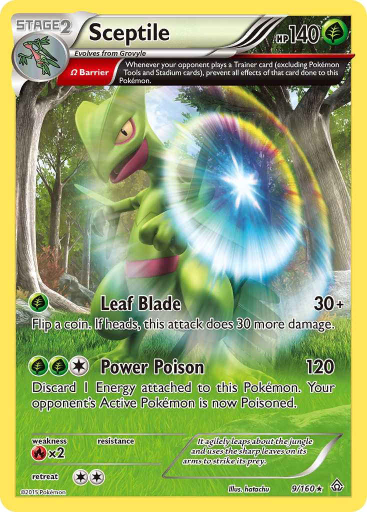 Sceptile (9/160) [XY: Primal Clash] | Event Horizon Hobbies CA