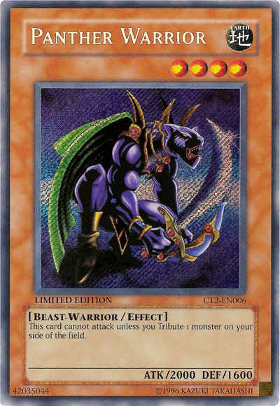 Panther Warrior [CT2-EN006] Secret Rare | Event Horizon Hobbies CA