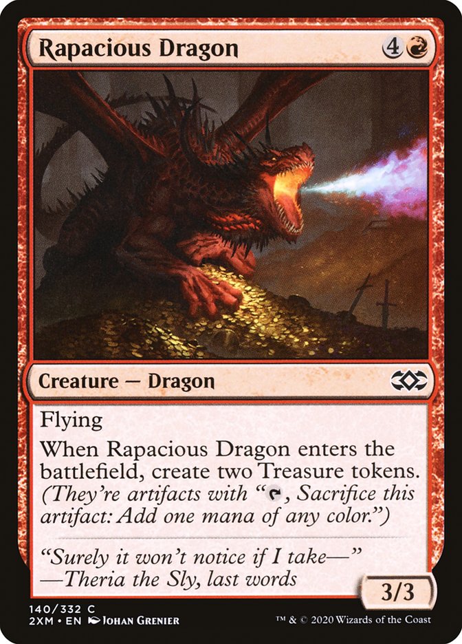 Rapacious Dragon [Double Masters] | Event Horizon Hobbies CA