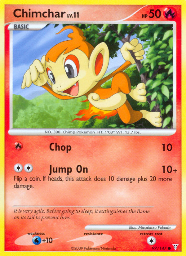 Chimchar (97/147) [Platinum: Supreme Victors] | Event Horizon Hobbies CA