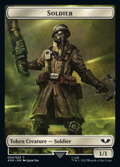 Soldier (004) // Vanguard Suppressor Double-sided Token (Surge Foil) [Universes Beyond: Warhammer 40,000 Tokens] | Event Horizon Hobbies CA