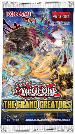 Yu-Gi-Oh The Grand Creators Booster Pack 1st Edition