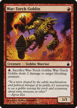 War-Torch Goblin [Ravnica: City of Guilds] | Event Horizon Hobbies CA