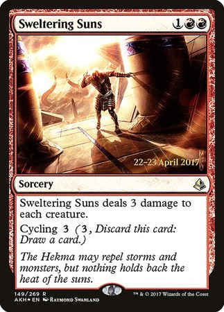 Sweltering Suns [Amonkhet Promos] | Event Horizon Hobbies CA