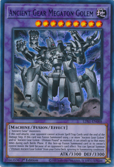 Ancient Gear Megaton Golem (Purple) [LDS1-EN088] Ultra Rare | Event Horizon Hobbies CA