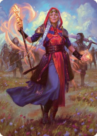 Jaya, Fiery Negotiator Art Card 1 [Dominaria United Art Series] | Event Horizon Hobbies CA