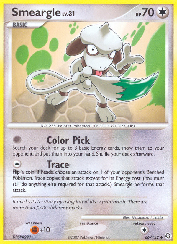 Smeargle (66/132) [Diamond & Pearl: Secret Wonders] | Event Horizon Hobbies CA