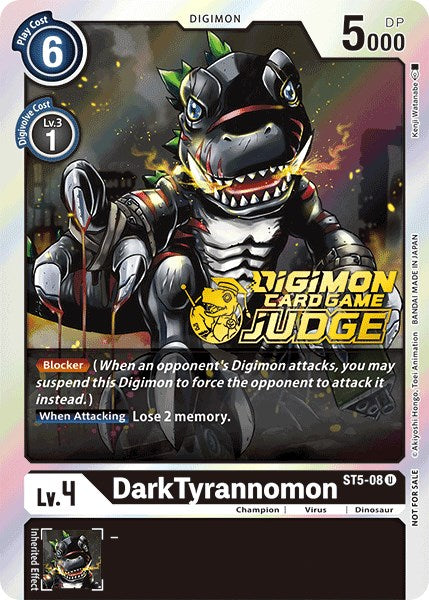 DarkTyrannomon [ST5-08] (Judge Pack 1) [Starter Deck: Machine Black Promos] | Event Horizon Hobbies CA