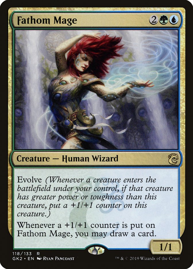 Fathom Mage [Ravnica Allegiance Guild Kit] | Event Horizon Hobbies CA