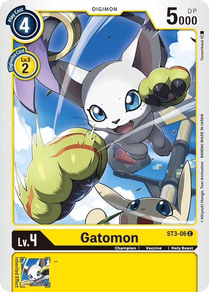 Gatomon [ST3-06] [Starter Deck: Heaven's Yellow] | Event Horizon Hobbies CA