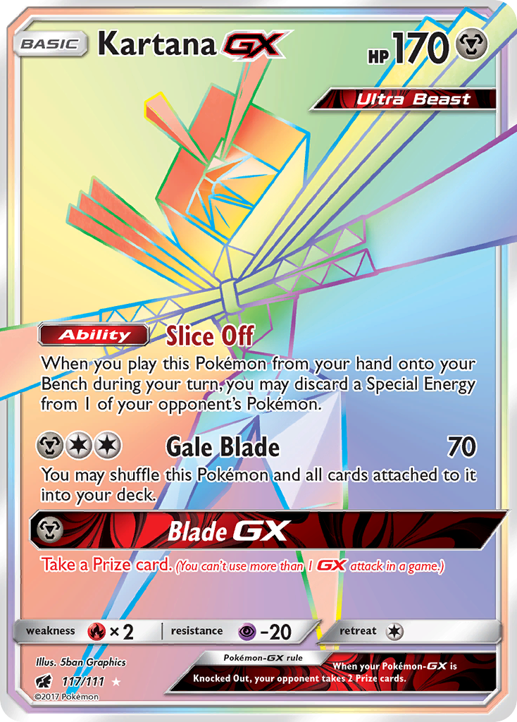 Kartana GX (117/111) [Sun & Moon: Crimson Invasion] | Event Horizon Hobbies CA