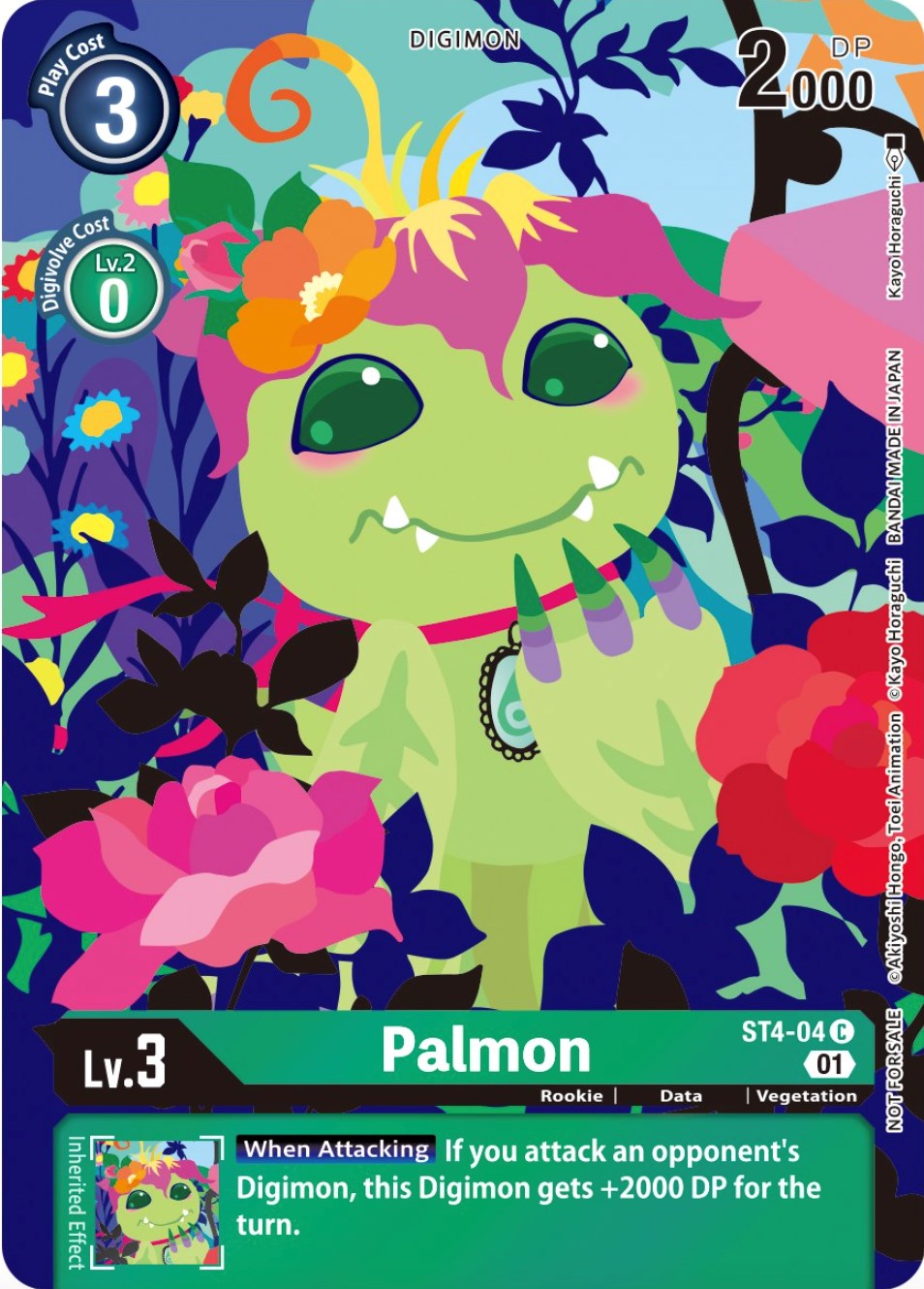 Palmon [ST4-04] (Tamer's Card Set 2 Floral Fun) [Starter Deck: Giga Green Promos] | Event Horizon Hobbies CA