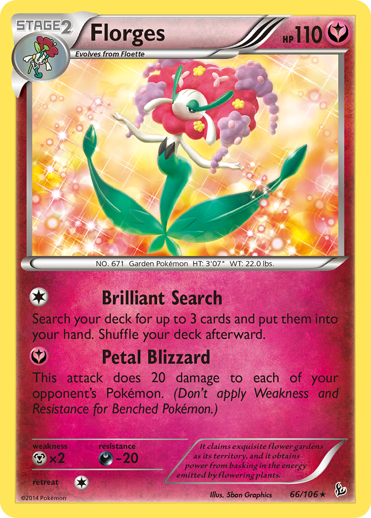 Florges (66/106) [XY: Flashfire] | Event Horizon Hobbies CA