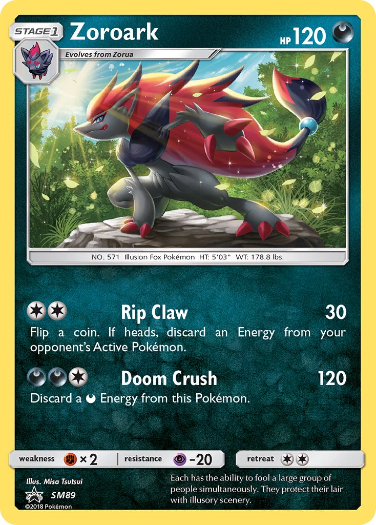 Zoroark (SM89) [Sun & Moon: Black Star Promos] | Event Horizon Hobbies CA