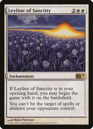 Leyline of Sanctity [Magic 2011] | Event Horizon Hobbies CA