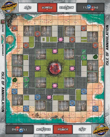 Monsterpocalypse: Isle of Annihilation Playmat