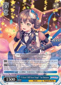 "A Favor I Will Never Forget" Tae Hanazono (BD/EN-W03-092R RRR) [BanG Dream! Girls Band Party! MULTI LIVE] | Event Horizon Hobbies CA