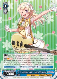 "A Sparkling Stage" Chisato Shirasagi (BD/EN-W03-105 U) [BanG Dream! Girls Band Party! MULTI LIVE] | Event Horizon Hobbies CA