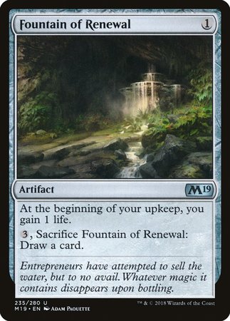 Fountain of Renewal [Core Set 2019] | Event Horizon Hobbies CA