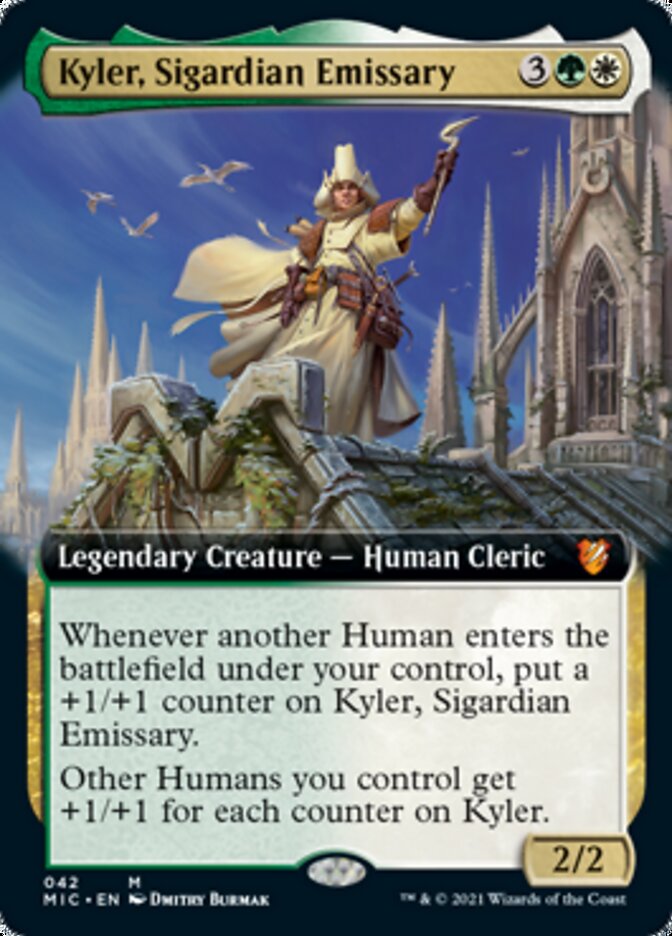 Kyler, Sigardian Emissary (Extended) [Innistrad: Midnight Hunt Commander] | Event Horizon Hobbies CA