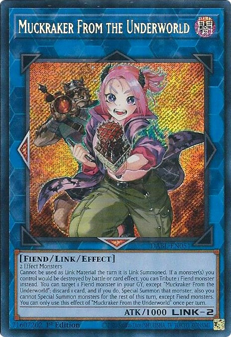 Muckraker From the Underworld [DABL-EN051] Secret Rare | Event Horizon Hobbies CA