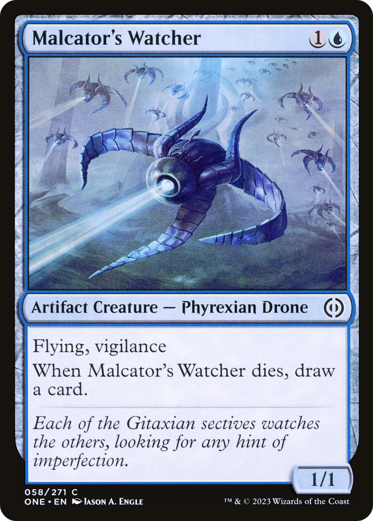 Malcator's Watcher [Phyrexia: All Will Be One] | Event Horizon Hobbies CA