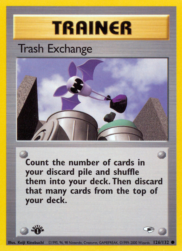 Trash Exchange (126/132) [Gym Heroes 1st Edition] | Event Horizon Hobbies CA