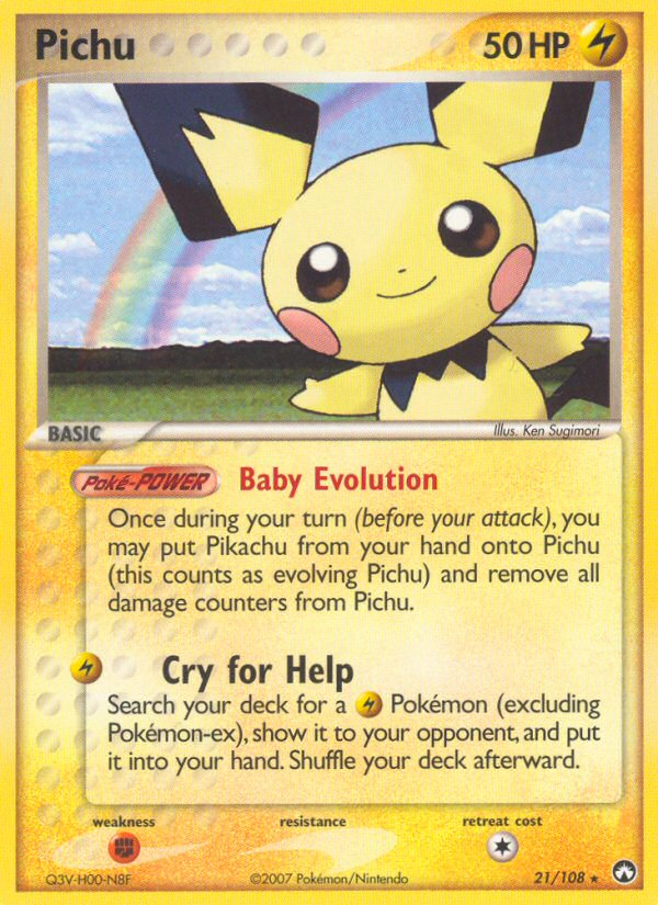 Pichu (21/108) [EX: Power Keepers] | Event Horizon Hobbies CA