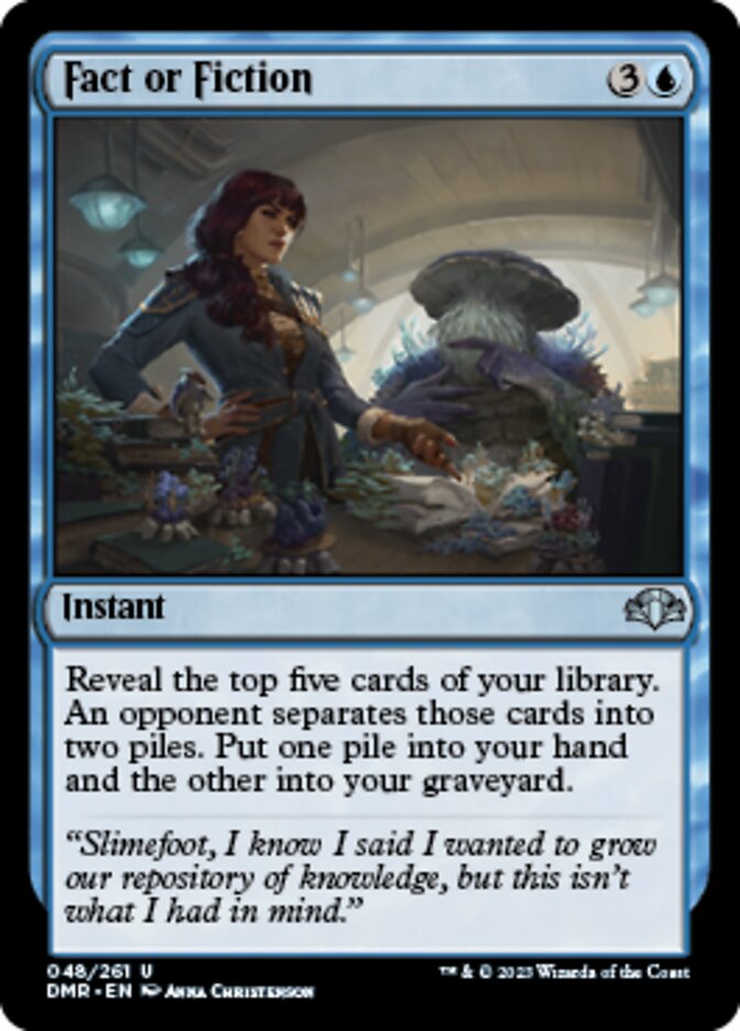 Fact or Fiction [Dominaria Remastered] | Event Horizon Hobbies CA