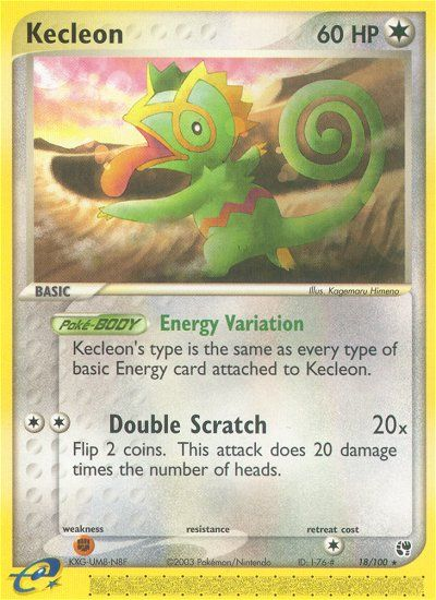 Kecleon (18/100) [EX: Sandstorm] | Event Horizon Hobbies CA