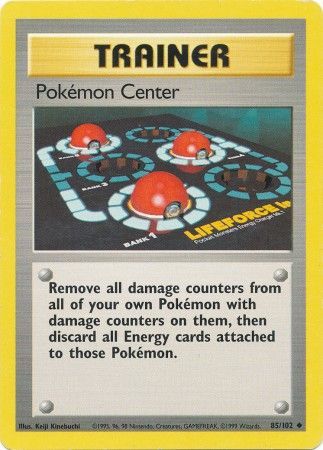 Pokemon Center (85/102) [Base Set Unlimited] | Event Horizon Hobbies CA