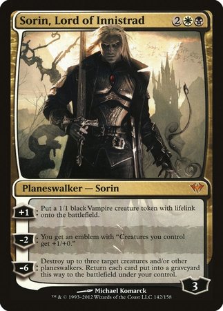 Sorin, Lord of Innistrad [Dark Ascension] | Event Horizon Hobbies CA